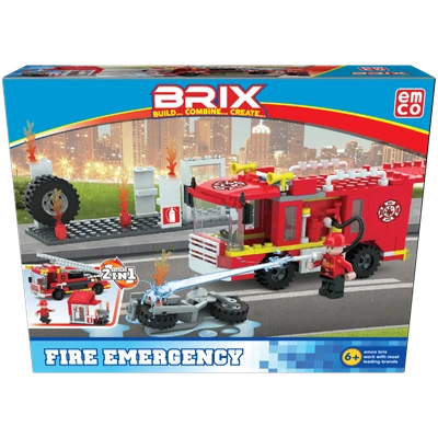 Gambar Emco Set Brick Fire 6 In 1 8680 Random
