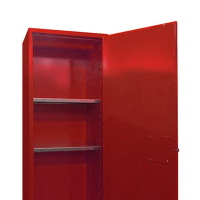 Gambar Krisbow Lemari Kabinet Combustible 1 Pintu 83 Liter - Merah