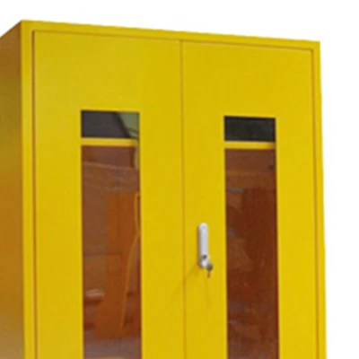 Gambar Krisbow 120x90x50 cm Lemari Kabinet 2 Pintu PPe - Kuning