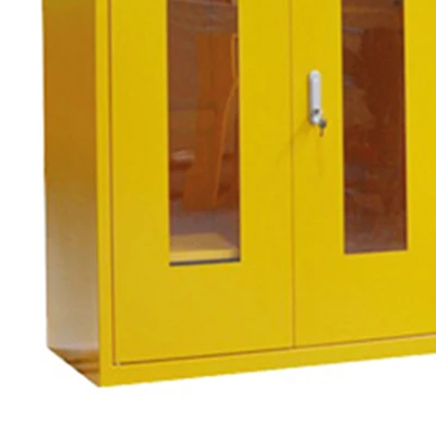 Gambar Krisbow 120x90x50 cm Lemari Kabinet 2 Pintu PPe - Kuning