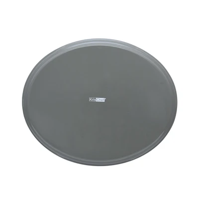 Gambar Kris Nampan Saji Plastik Oval 56x68.5 cm - Cokelat