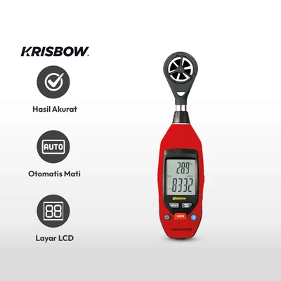 Gambar Krisbow Anemometer Digital 0.4-20 M/s