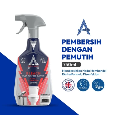 Gambar Astonish Spray Konsentrat Disinfektan Pembersih Noda Serbaguna Dengan Bleach 750 ml