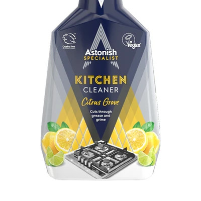 Gambar Astonish Citrus Grove Pembersih Noda Lemak Minyak & Kotoran Membandel Dapur 750 ml
