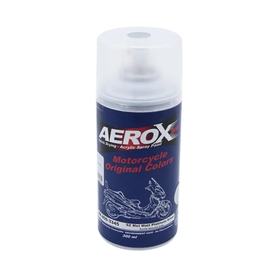 Gambar Aerox Cat Semprot 300 Ml - Silver Matt