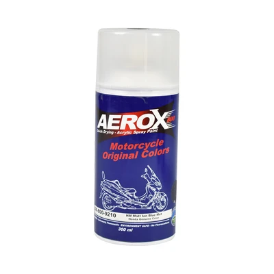 Gambar Aerox Cat Semprot Motor Matt - Biru Metalik