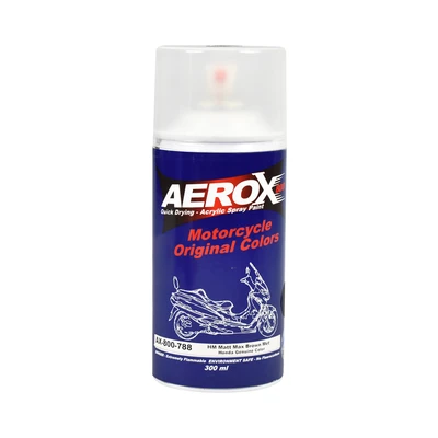 Gambar Aerox Cat Semprot Motor Matt - Cokelat Metalik