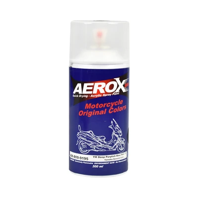 Gambar Aerox Cat Semprot Motor Matt - Biru/Ungu
