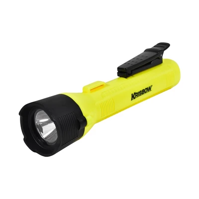 Gambar Krisbow Senter Explosion Proof Dengan Clip 141 Lm - Kuning