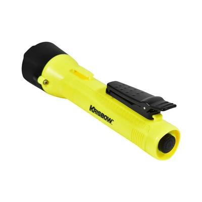 Gambar Krisbow Senter Explosion Proof Dengan Clip 141 Lm - Kuning