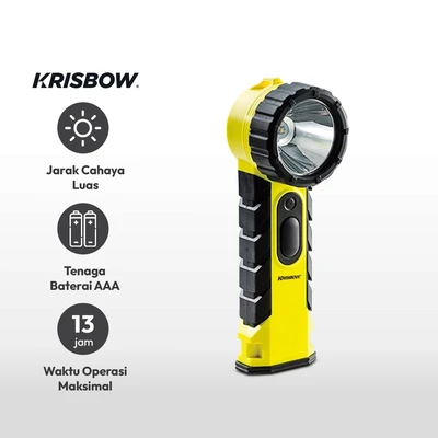 Gambar Krisbow Senter Explosion Proof Angle 4xaa