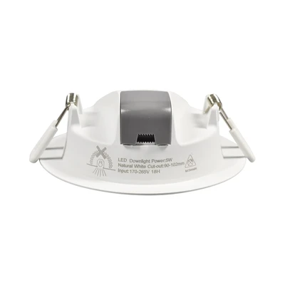 Gambar Krisbow Lampu Downlight Led 4 Inci 5w - Warm White