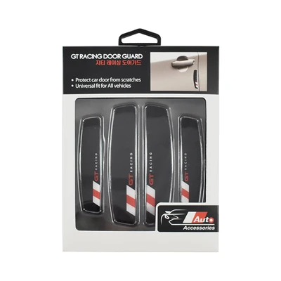 Gambar Carex Set Pelindung Pintu Mobil 4 pcs Ahk-007 - Hitam