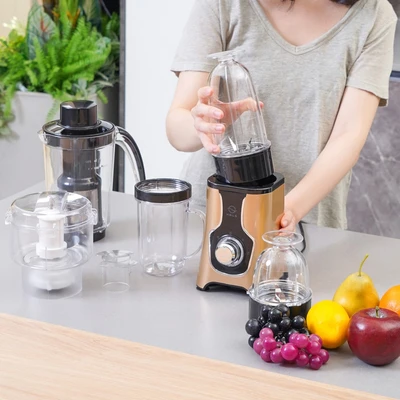 Gambar Kels Nada Mini Blender 220 watt Set 6 pcs - Gold