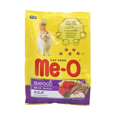 Gambar Me-O Makanan Kucing Kering Adult Seafood 1.2 kg