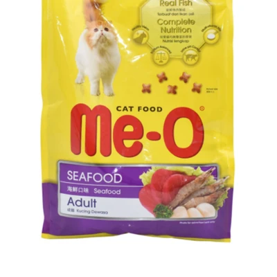 Gambar Me-O Makanan Kucing Kering Adult Seafood 1.2 kg