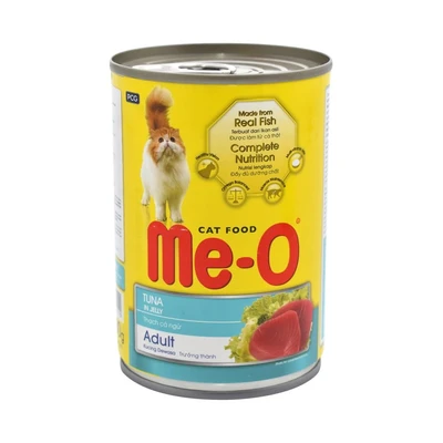 Gambar Me-O Makanan Kucing Basah Tuna 400 gr
