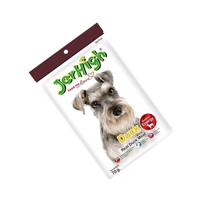Gambar JerHigh Camilan Anjing Duck 70 gr