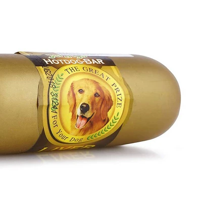Gambar JerHigh Camilan Anjing All Breeds Hotdog Liver Bar 150 gr
