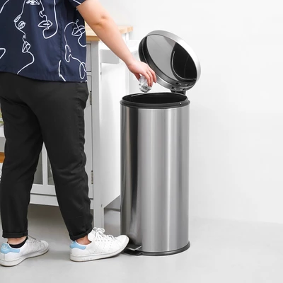 Gambar Informa Tempat Sampah 30 Ltr Stainless Slow Close - Silver