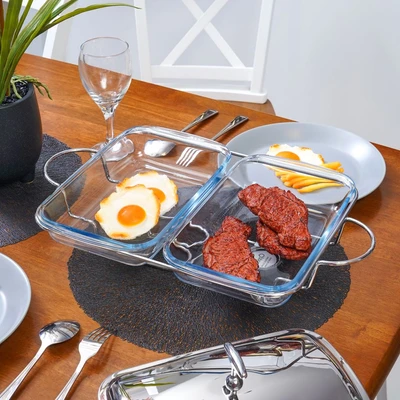 Gambar Appetite Casserole Penghangat Makanan Double Ellipse 1.8 Liter