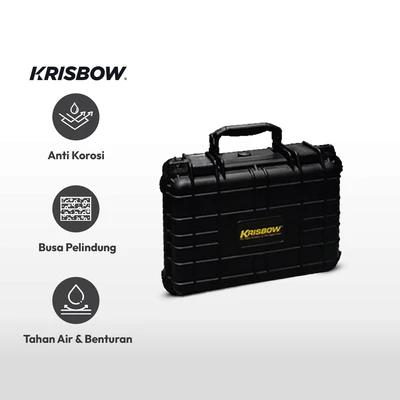 Gambar Krisbow Koper Protector 40.6x33x17.4 Cm - Hitam