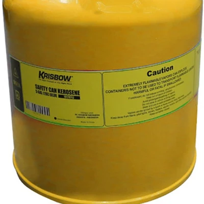Gambar Krisbow Kontainer Penyimpanan Minyak Tanah 19 Ltr