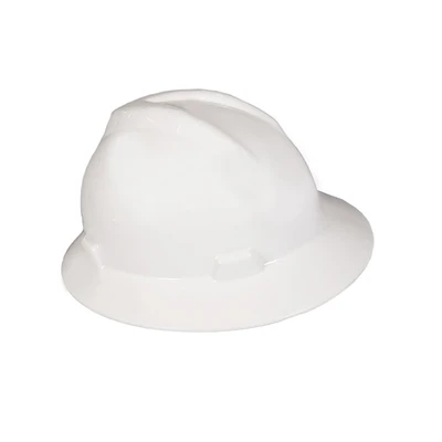 Gambar Krisbow Full Brim Helm Pengaman Hdpe - Putih