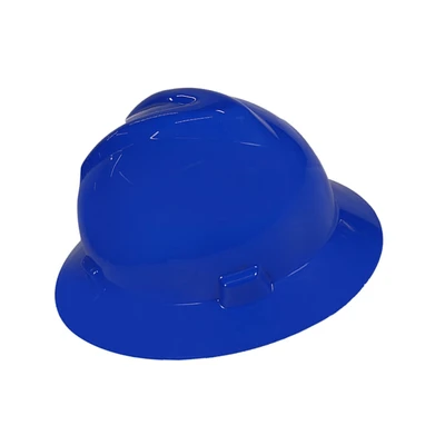 Gambar Krisbow Full Brim Helm Pengaman Hdpe - Biru