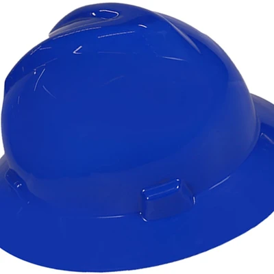 Gambar Krisbow Full Brim Helm Pengaman Hdpe - Biru