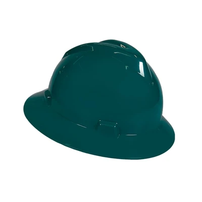 Gambar Krisbow Full Brim Helm Pengaman Hdpe - Hijau