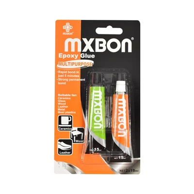 Gambar Mxbon Set Lem Epoxy Serbaguna Rapid 15 Ml 2 Pcs