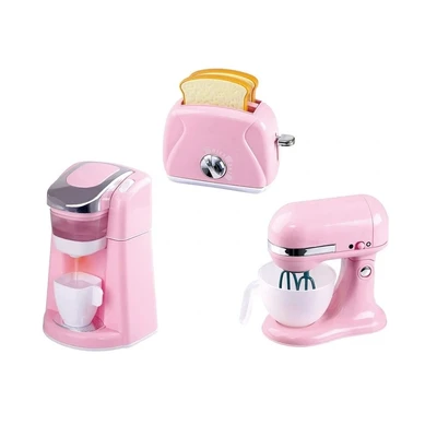 Gambar Playgo Set Coffee Appliance Trio 38036 - Pink