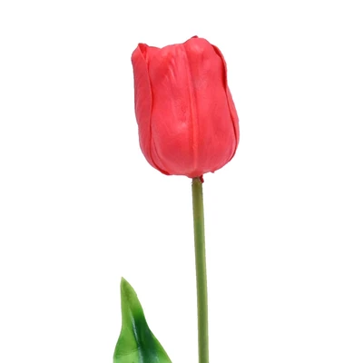 Gambar Arthome Bunga Artifisial Single Tulip 25x25x60 cm - Merah