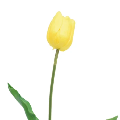 Gambar Arthome Bunga Artifisial Single Tulip 17x17x51 cm - Kuning
