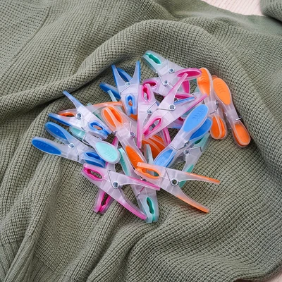 Gambar Stora Jepitan Jemuran Dengan Grip Set 24 Pcs - Mix