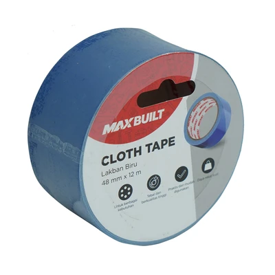 Gambar Maxbuilt Lakban 4.8 cm x 12 Mtr - Biru