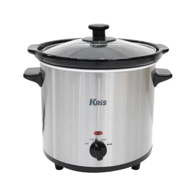 Gambar Kris 3.5 Ltr Slow Cooker Round - Silver