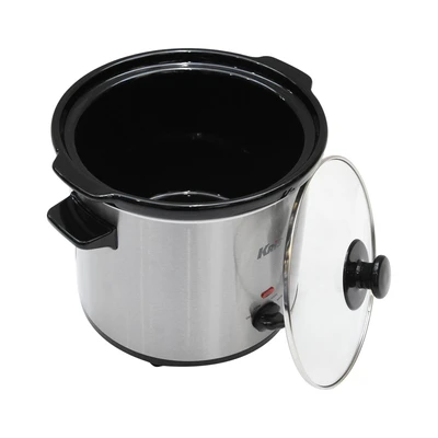 Gambar Kris 3.5 Ltr Slow Cooker Round - Silver