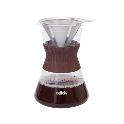 Gambar Delicia 880 Ml Coffee Maker Manual Brew