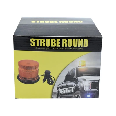 Gambar Krisbow Lampu Strobo Mobil Bulat 60 W - Amber