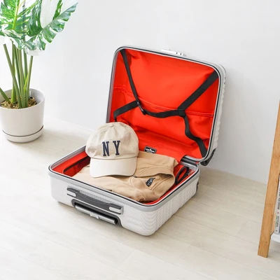 Gambar Legend Walker Blade Koper PC & Fiber TSA Lock 18 Inch - Putih