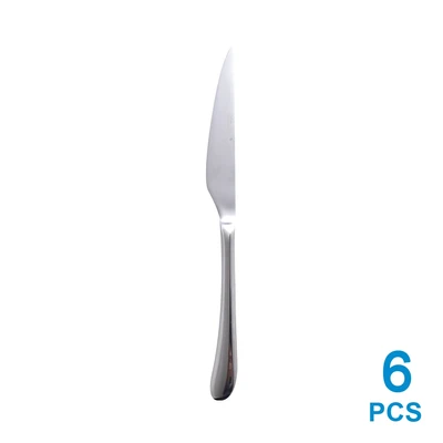 Gambar Delicia Set Pisau Steak 6 pcs ET-1012 - Silver