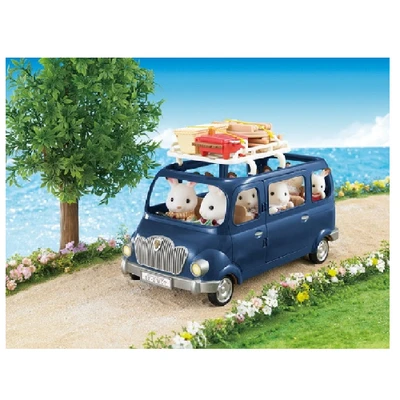 Gambar Sylvanian Families Set Family Seven Seater Lef Esfv52740