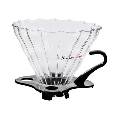 Gambar Krishome Dripper Kopi V60 Transparan