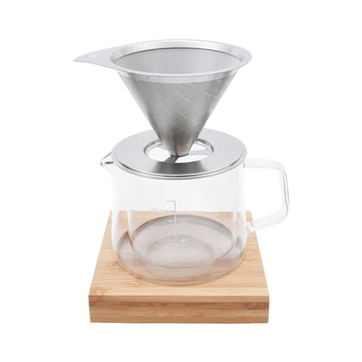 Gambar Delicia 350 Ml Set Teko Pour Over Coffee Maker