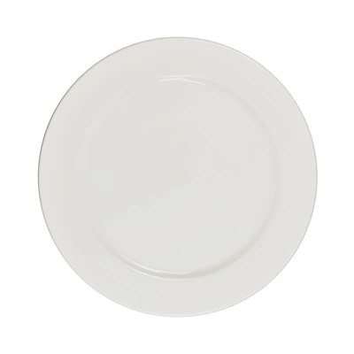 Gambar Delicia Simple Plus Piring Saji Keramik 27x27 cm - Putih