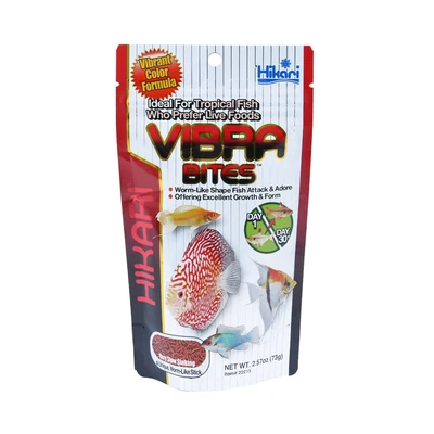 Gambar Hikari Makanan Ikan Vibra Bites 73 gr