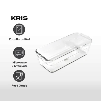 Gambar Kris Loyang Kaca 1.5 Liter Transparan