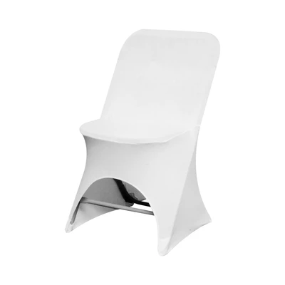 Gambar Soleil Sarung Kursi Lipat Stretch 40x46x87 cm - Putih